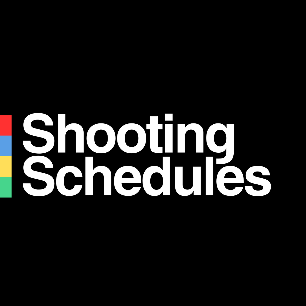 Shooting Schedules